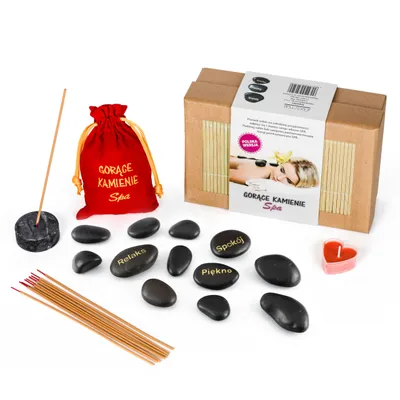 Image de Set de massage aux pierres chaudes pour la fête des mères
