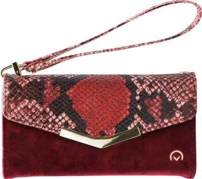 Image de Étui Mobilize Gelly Velvet pour iPhone 11 Pro avec pochette amovible 2-en-1 - Red Snake