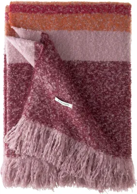 Immagine prodotto di Tom Tailor Plaid Bouclé Stripe Colore rosso Dimensioni 145x200