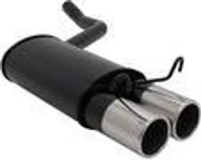 Produktbild von Novus Sportendschalldämpfer für Mercedes 190E (W201) 2 x 90mm