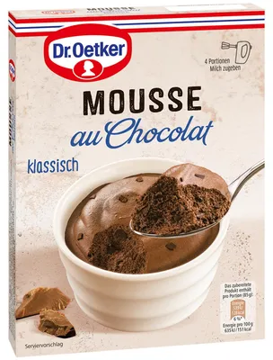 Zdjęcie produktu dla Oetker Mus czekoladowy 0,092 kg