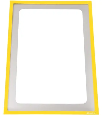 Produktbild von Infotasche magnetisch für DIN A4 312x225mm VE=5 Stück gelb