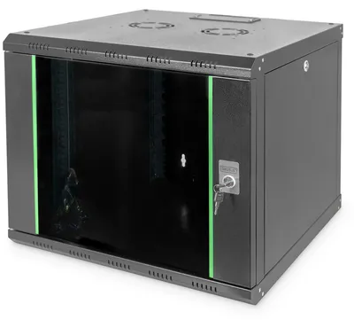 Immagine prodotto di Digitus DN-19 09U-6/6-SW rack 9U Da parete Nero