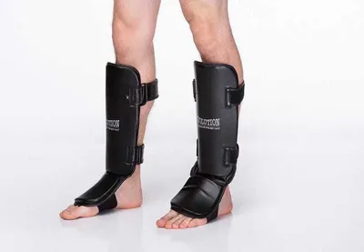 Produktbild von Evolution Schienbeinschoner mit Mittelfußschutz - M
