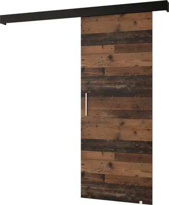 Produktbild von MEBLE KRYSPOL  Schiebetürsystem SALWADOR 1 mit Schienenabdeckung, Einbautüren, 90x204cm, Alter Stil