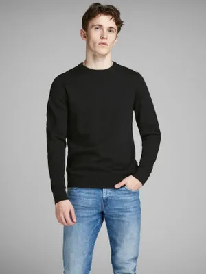 Immagine prodotto di jack and jones maglie uomo jack and jones 12137190 basic knit black
