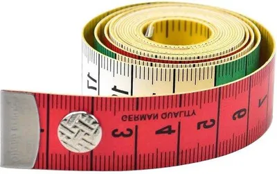 Produktbild von Famanu Maßband 150 cm - für präzise Messungen von Kleidung und Körperfett