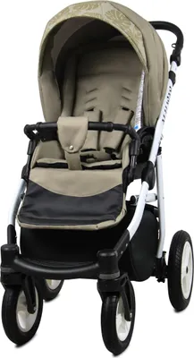 Produktbild von BabyLux® Alu Way | 3in1 Kinderwagen | Optical Chili | Kombikinderwagen | Kinderwagenset