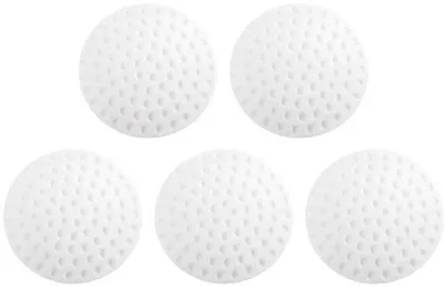 Produktbild von PVC-Stoßdämpfer - 5 Stück - Selbstklebend - Wand- und Türschutz - Türdämpfer - 5*1,2cm - Weiß