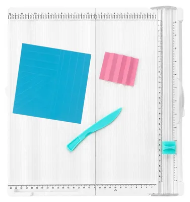 Papierschneider und Falzbrett, 35x36 cm, für Scrapbooking