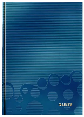 Produktbild von Leitz WOW A5, Blau, A5, 80 Blätter, 80 g/m², Kariertes Papier, Hardcover