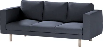 Produktbild von Dekoria Bezug für Norsborg 3-Sitzer Sofa, dunkelblau, Norsborg 3-Sitzer Sofabezug