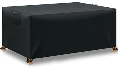 Produktbild von Schutzhš¹lle aus 420D Oxford-Gewebe fš¹r Gartenm?bel, winddicht, staubdicht, UV-best?ndig, strapazierf?hig, wasserdicht šC 280 x 280 x 80 cm
