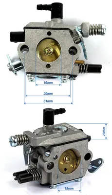 Image de Carburateur pour tronçonneuse Fuxtec FX-KS146, FX-KS162, FX-KS155, FX-KSP155, CS6150