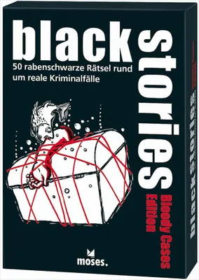 Produktbild von Black Stories - Bloody Cases Edition Detektive Rätsel