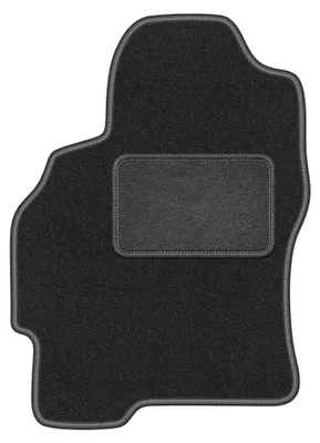 Produktbild von Fahrermatte Velours für Ford Mondeo MK1 1992-1996 (Kombi/Limousine/Liftback) – 1-tlg, Graphit, passgenau – Wielganizator LUX