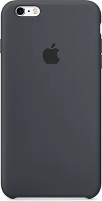 Produktbild von Apple Case für iPhone 6 6S, Grau - Seidig - Silikon