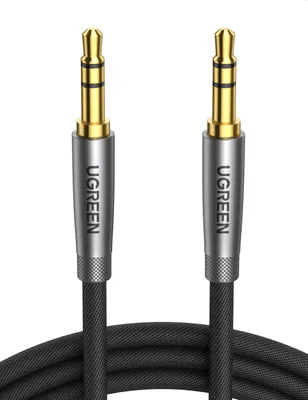 Produktbild von UGREEN Audio-Kabel, 3,5-mm-Klinke, 3,5-mm-Klinke (100 cm), Klinke Kabel, 3.5mm Aux Kabel, Klinkenkabel, Nylon Ummantelung