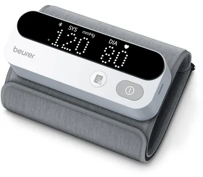 Immagine prodotto di BEURER Misuratore di pressione sanguigna per braccio 1x240 Sp. LCD BT batteria ricaricabile gr