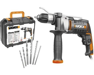 Produktbild von Schlagbohrmaschine Worx WX318, 810 W