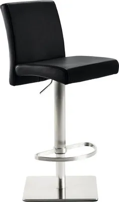 Produktbild von Barstuhl Mayer Sitzmöbel 1286 41 x 49 x 82 cm Edelstahl chrom matt/anthrazit