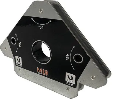 Produktbild von Famanu Magnetische Eckeinspannung 75 kg - Abmessungen L 198 x H 136 x D 27 mm
