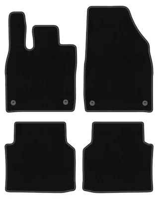 Immagine prodotto di Tappetini in moquette per VW ID.5 2022- (SUV) – set 4 pezzi, neri, su misura – Wielganizator BASIC