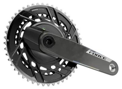 Produktbild von SRAM Kurbelgarnitur Kurbelgarnitur Quarq Force E1 172 - 5 mm 46-33T - präzise...
