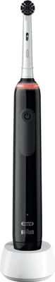 Image de Oral-B Brosse à dents électrique - Pro 3 - Pure Clean - Noir