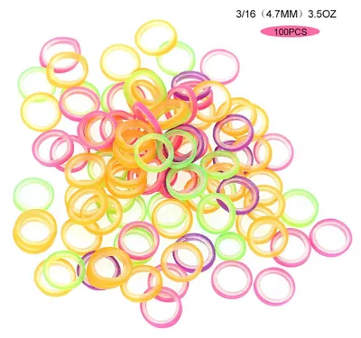 Produktbild von 100 Teile/satz Professionelle Dental Elastische Zähne Gummiband Oral Kieferorthopädie Werkzeug 3/16 (4,7mm)