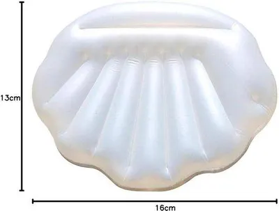 Produktbild von Großes Schwimmbett mit Perlenball - Aufblasbar und Schwimmend - 160 x 130 x 130 cm