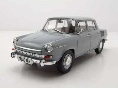 Produktbild von Skoda 1000 MB (1969) WHITEBOX 1:24 - GRAU