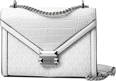 Produktbild von Umhängetasche Michael Kors Whitney Weiß 24 x 18 x 8 cm