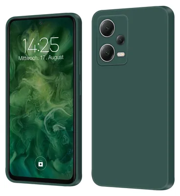 Produktbild von Hülle für Xiaomi Redmi Note 12 Pro 5G Case Cover Bumper Smartphone Softgrip Schutzhülle Farbe: Grün