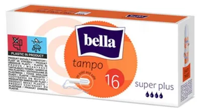 Zdjęcie produktu dla Tampony Bella Tampo Super Plus a16 bez aplikatora