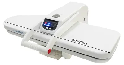 Image de Fer à vapeur, réservoir d'eau de 1 litre, 5 réglages de température, blanc