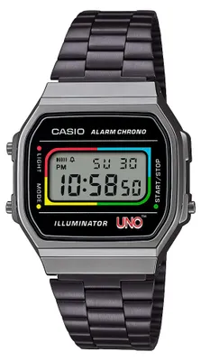 Produktbild von Casio Armbanduhr A168WEUC-1AER UNO™ Vintage digital