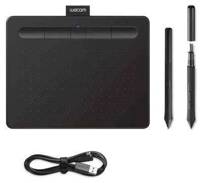 Immagine prodotto di Wacom Intuos S Tavoletta Grafica Disegno Digitizer Con Penna 0.25mm Usb Bt