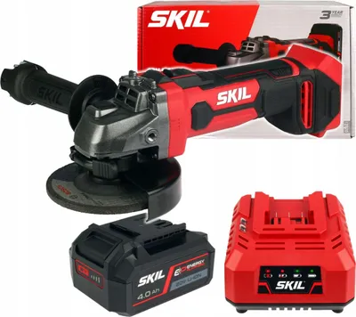 Produktbild von Akku-Winkelschleifer 125Mm 20V Skil 3921 Mit 4.0Ah Akku