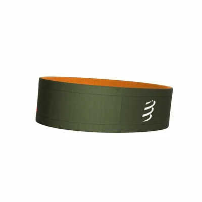 Zdjęcie produktu dla Uchwyt na pas do biegania Compressport Free zielony - M/L