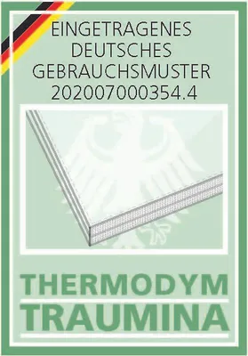 Produktbild von Traumina Novis Faser duo leicht Einziehdecke mit Klima-Band Wärmeklasse 3 Größe 200x200 cm