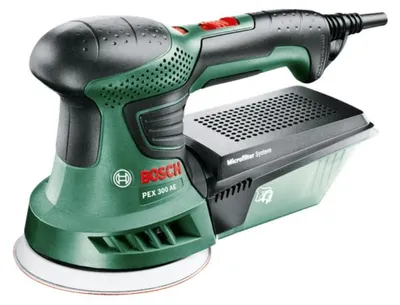 Immagine prodotto di Levigatrice Rotorbitale 270W con valigetta BOSCH PEX300AE