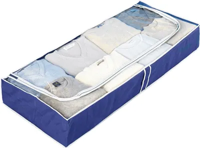 Produktbild von WENKO komoda pod łóżko Air polar/plastik 103x45x16cm niebieska