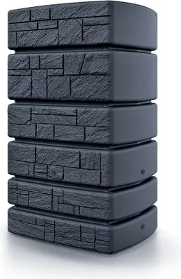 Zdjęcie produktu dla Beczka Prosperplast TOWER STONE antracyt 500l