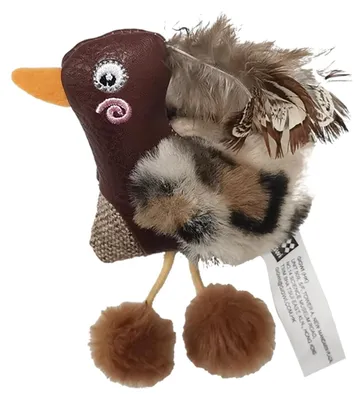 Productafbeelding van GiGwi, interactief speelgoed voor honden en katten, eendendesign, stimuleert de