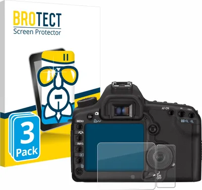 Produktbild von 3x BROTECT Schutzglas für Canon EOS 5D Mark II Schutzfolie Panzer Folie Glas Display Schutz klar