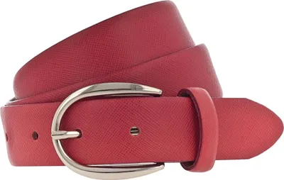 Produktbild von Vanzetti Leder Gürtel 30mm Leather Belt W80 Red rot
