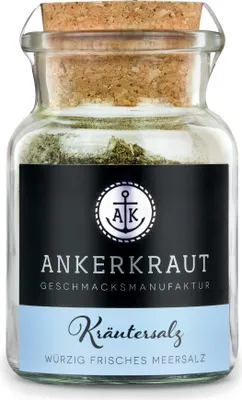 Produktbild von Kräutersalz, 100g im Korkenglas