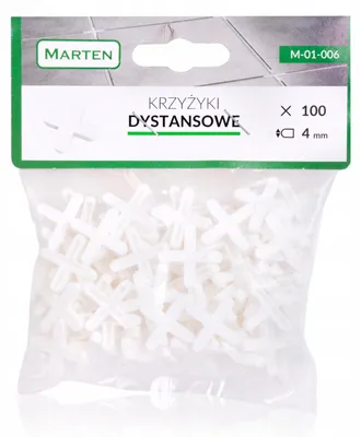 Produktbild von Marten Abstandskreuze für Fliesen 4 mm 100 Stück