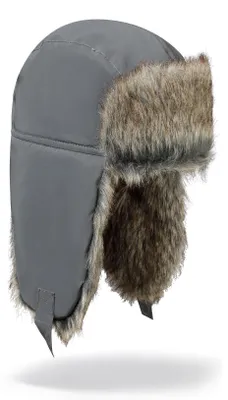 Produktbild von Minoti Wintermützen Grau Gr. 146 164 für Mädchen